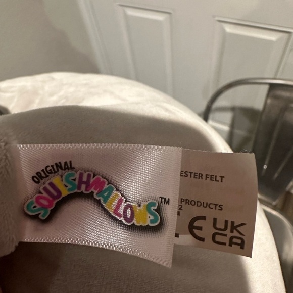 Squishmallow 12" Max Raccoon Sequin Belly Plush stuffed animal kids toy - Picture 8 of 10